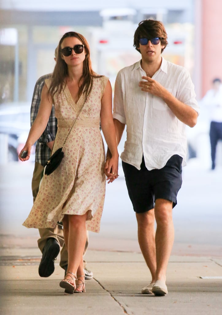 Keira Knightley and James Righton Walking in NYC