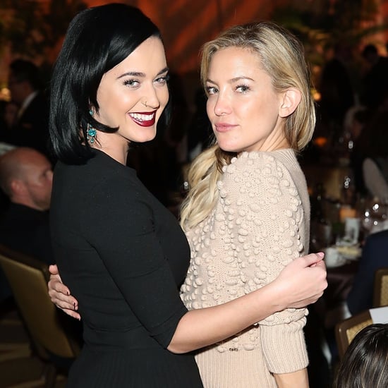 Katy Perry and Kate Hudson at GO Campaign Gala 2015