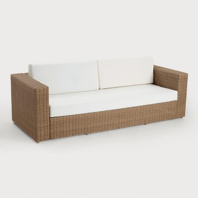 All Weather Wicker Vilamoura Outdoor Occasional Sofa