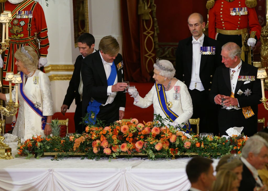 Prince William and Kate Middleton at State Banquet 2018