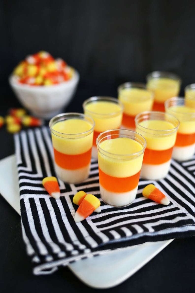 Candy Corn Jello Shots