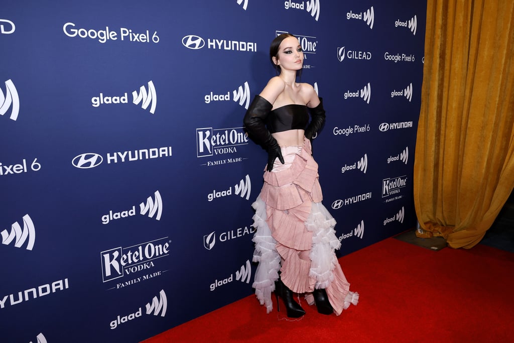 Dove Cameron Wore 2 Edgy Looks at the GLAAD Awards 2022