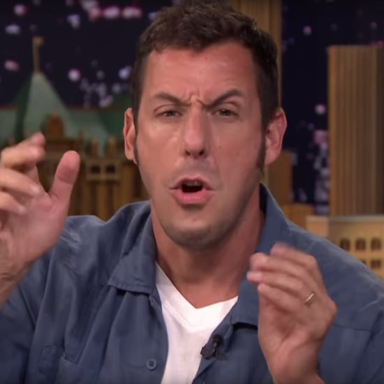 Adam Sandler Wins at Life While Playing Lip Flip With Jimmy Fallon