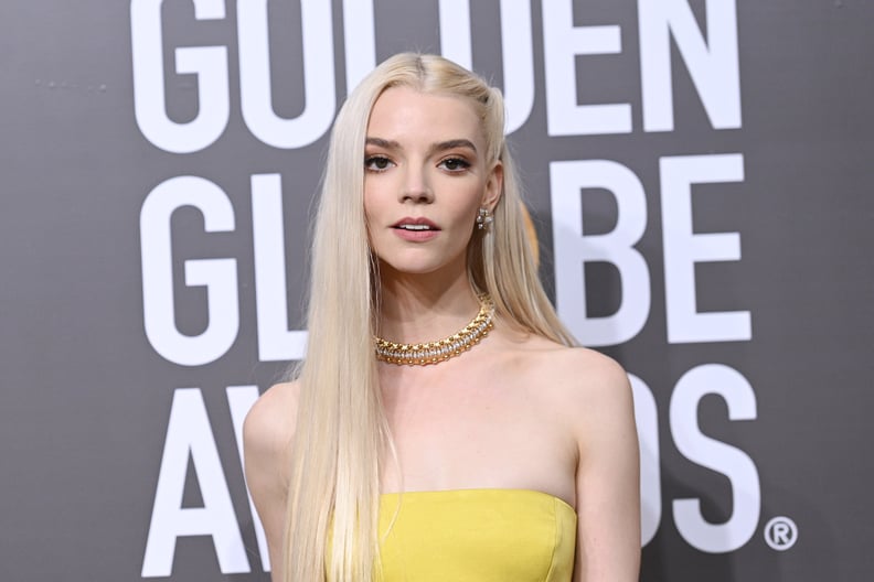 Anya Taylor-Joy at the 80th Annual Golden Globe Awards held at The Beverly Hilton on January 10, 2023 in Beverly Hills, California. (Photo by Gilbert Flores/Variety via Getty Images)