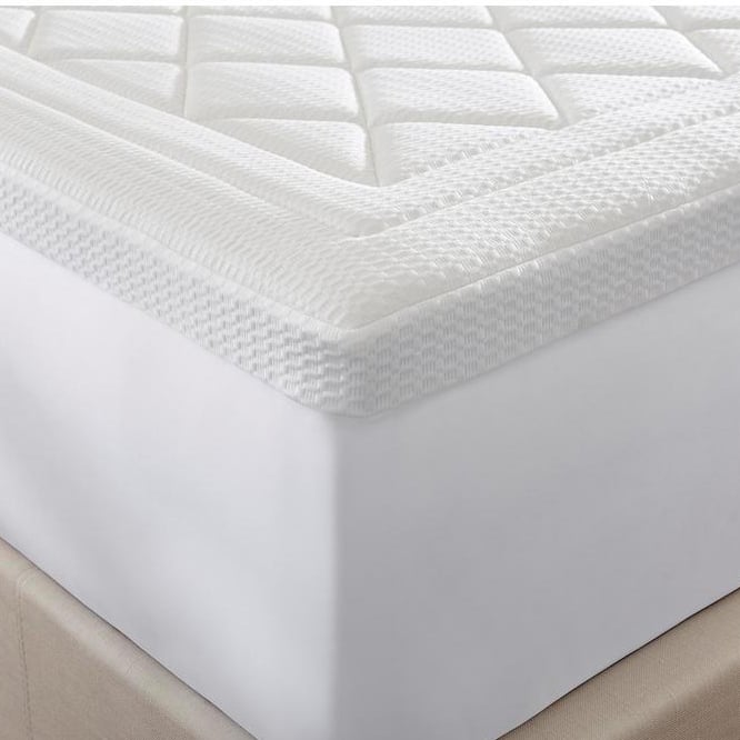 Home Decorators Collection 3 in. Quilted Gel Memory Foam Full Mattress Topper