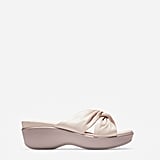 aubree grand knotted slide sandal