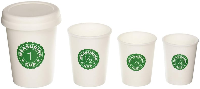Logo Measuring Cups (8 Oz., Clear), Household