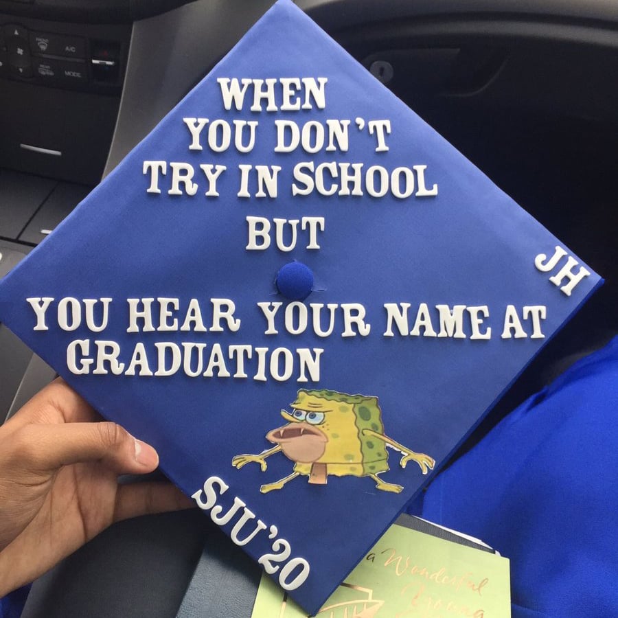 Meme Grad Cap Ideas POPSUGAR Tech