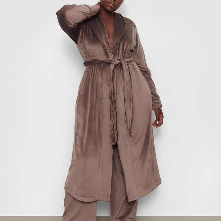 Skims Velour Long Robe