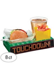 Football Field Snack Box Trays