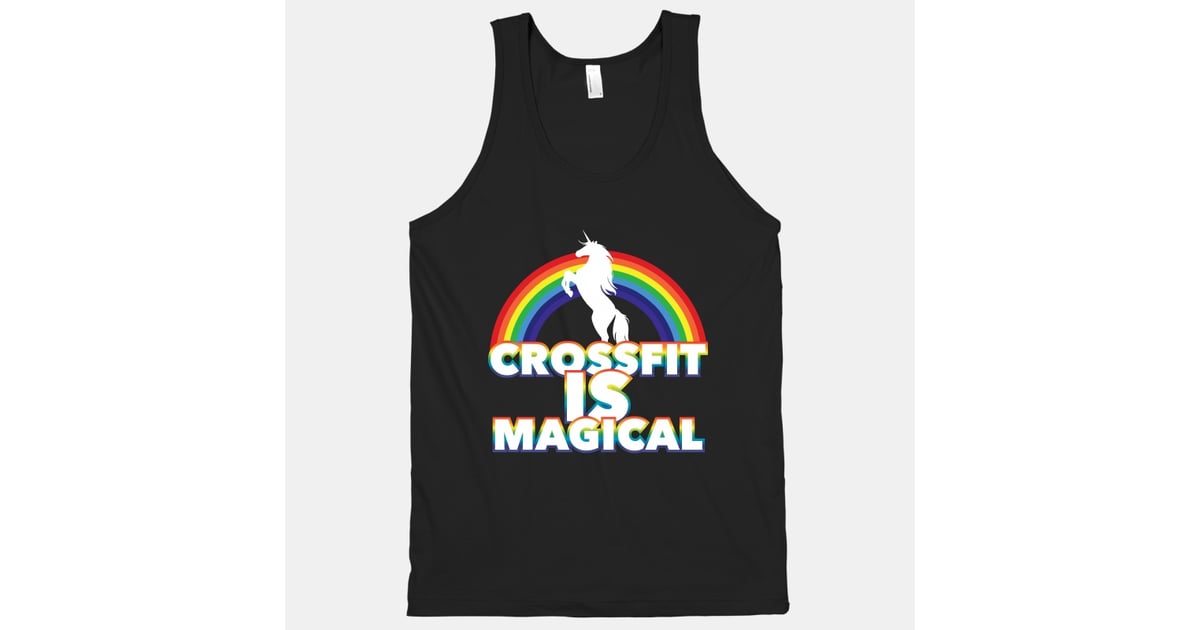 Rainbow Powered Funny Fitness Tanks And T Shirts Popsugar Fitness 