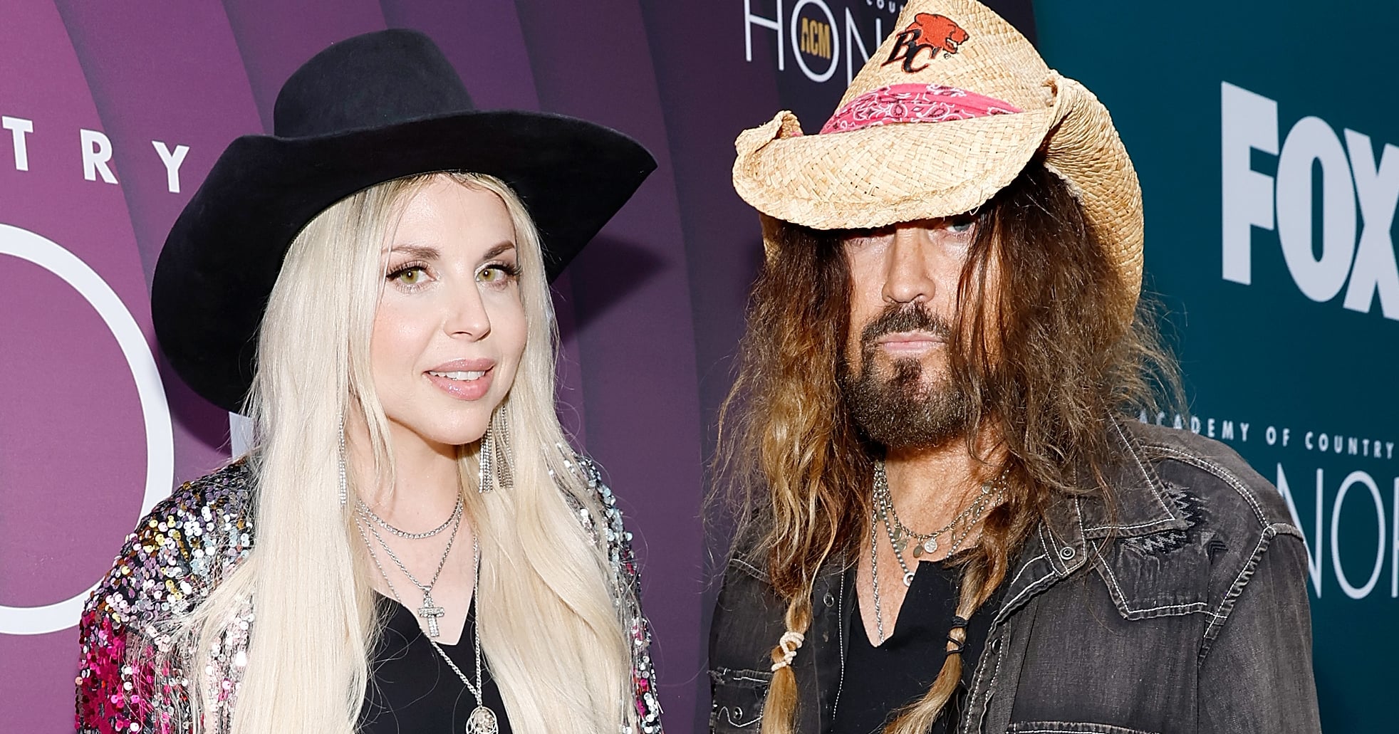 Billy Ray Cyrus and Firerose Make Their Red Carpet Debut Days After Tish Cyrus's Wedding