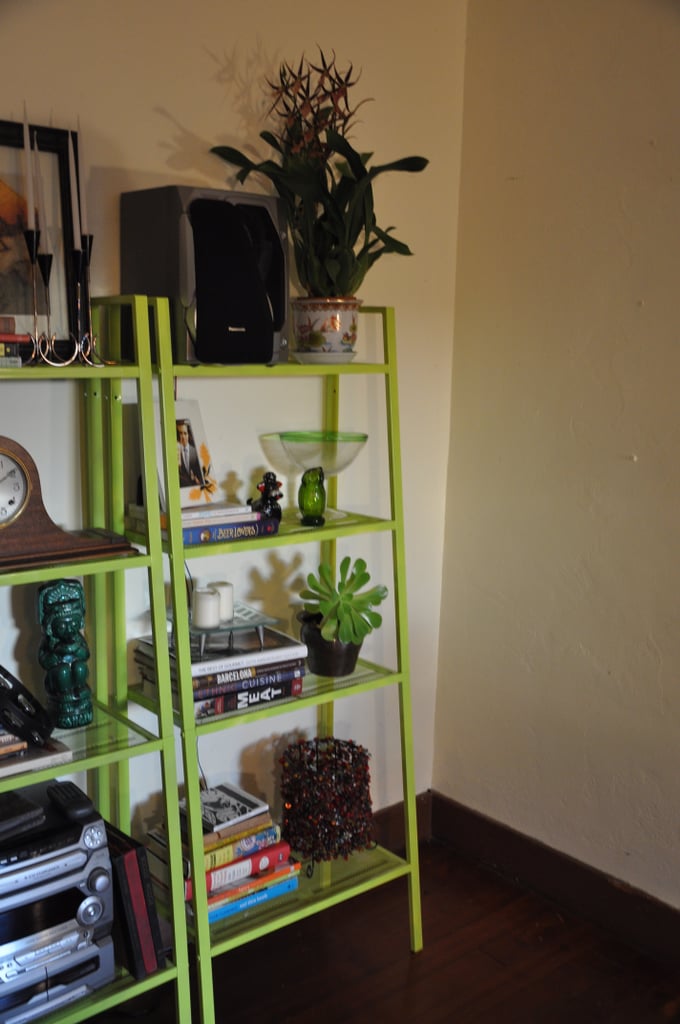 DIY Green Shelves Photo 7