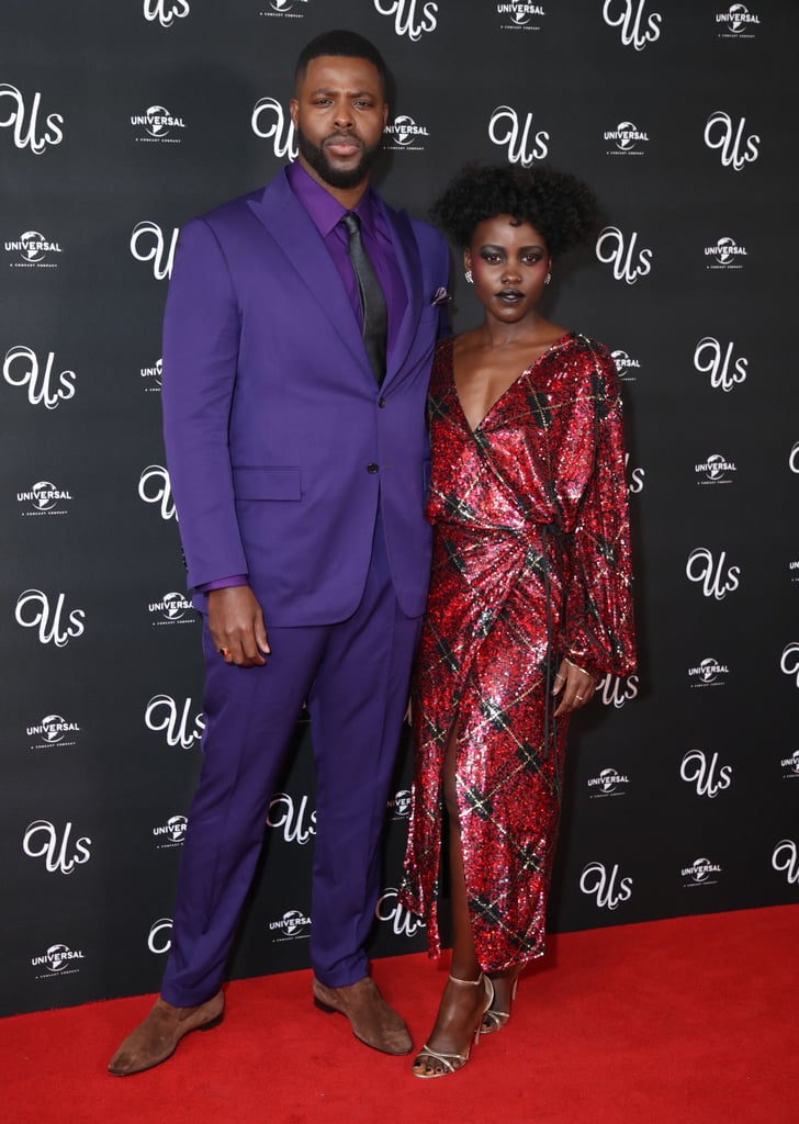 Lupita Nyong'o, Winston Duke at Us Screening in London 2019