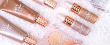 L'Oreal Rose Gold Lumi Glow Collection