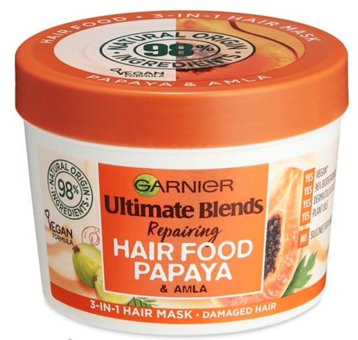 Garnier Ultimate Blends Hair Food Papaya 3-in-1 Damaged Hair Mask Treatment