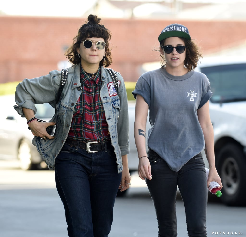 Kristen Stewart With Mystery Woman March 2016