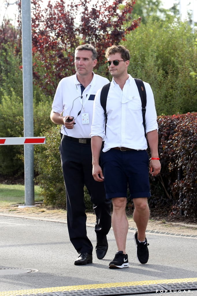 Jamie Dornan in Prague Pictures August 2015