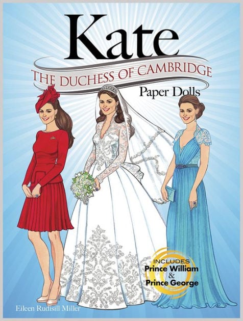 Kate, Duchess of Cambridge, Paper Dolls