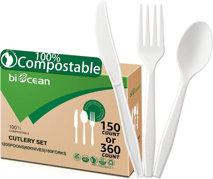 EcoFriendly Disposable Utensils Cheap Party Supplies on Amazon