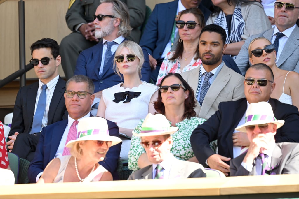 Regé-Jean Page and Girlfriend Emily Brown Attend Wimbledon