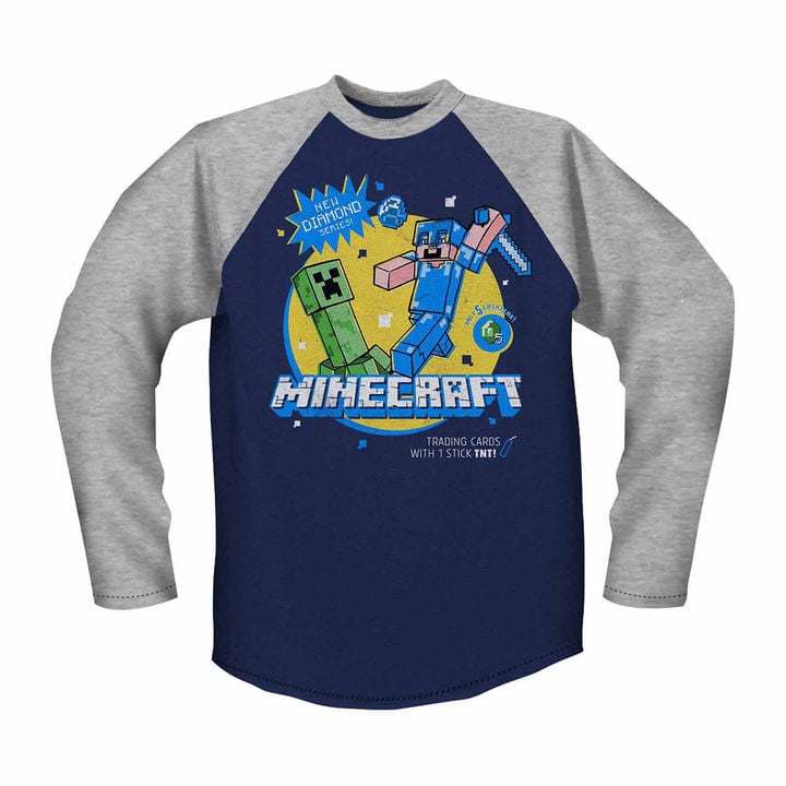 Minecraft Raglan T-Shirt