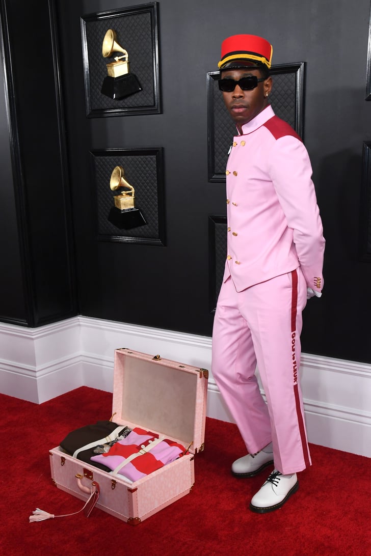 Tyler the Creator's Bellhop Outfit at the Grammys | POPSUGAR Fashion UK ...