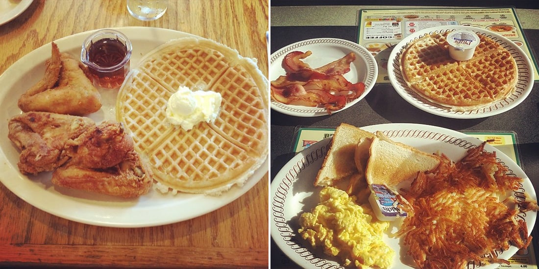 Roscoe S Chicken Waffles Vs Waffle House West Coast Vs East Coast The Ultimate Food Poll Popsugar Food