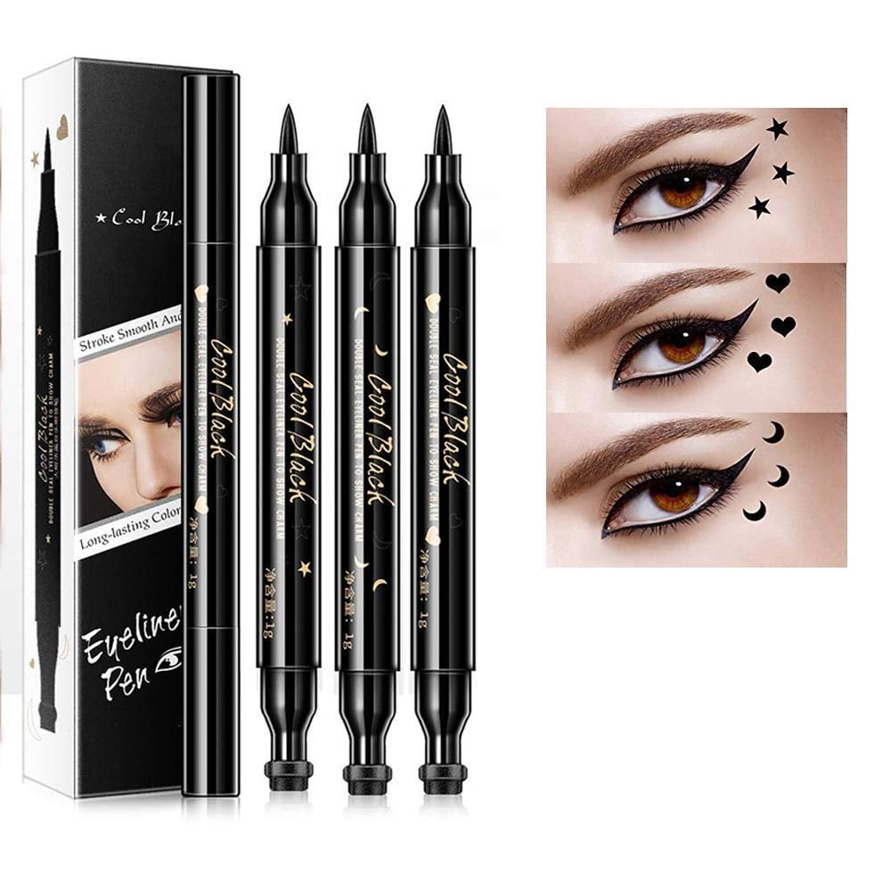 Double-Headed Liquid Eyeliner Pen Stamp