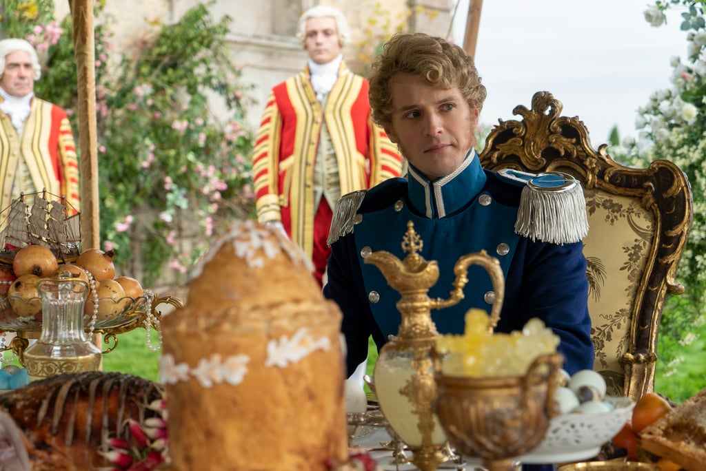 Freddie Stroma as Prince Friederich on Bridgerton