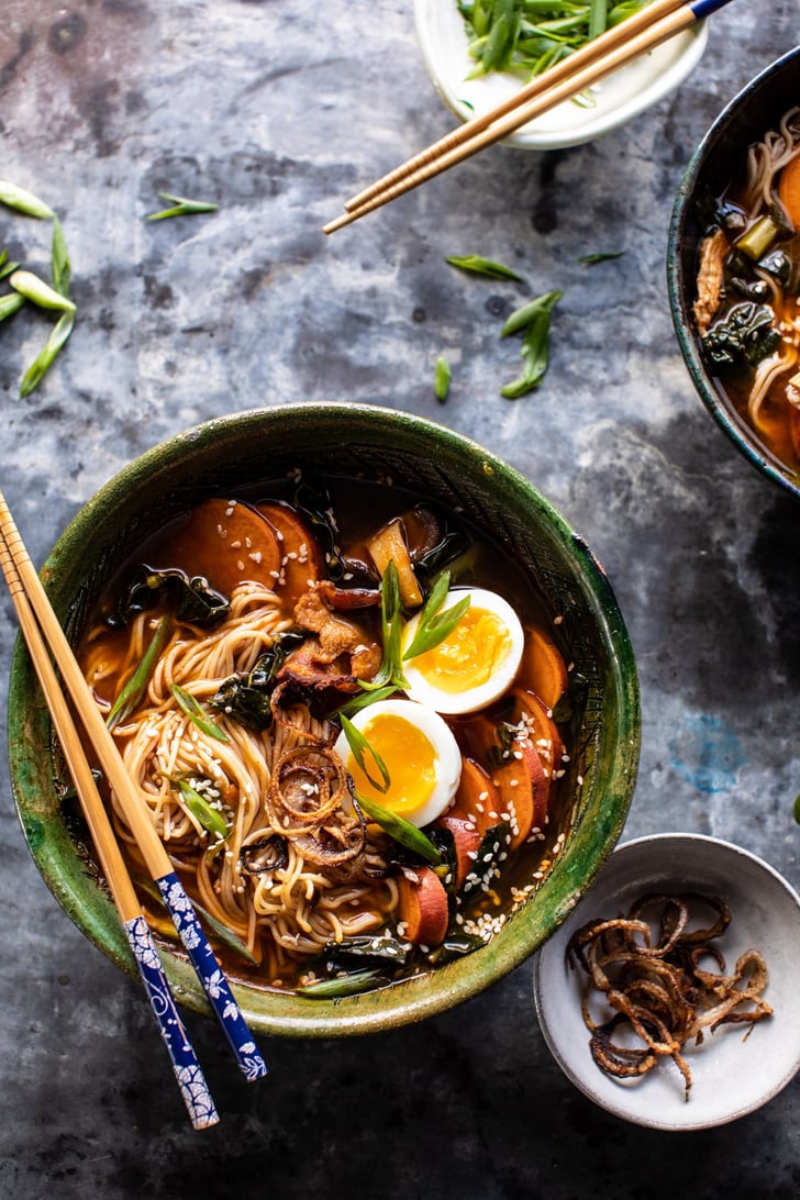 Slow-Cooker Spicy Ramen With Sweet Potatoes