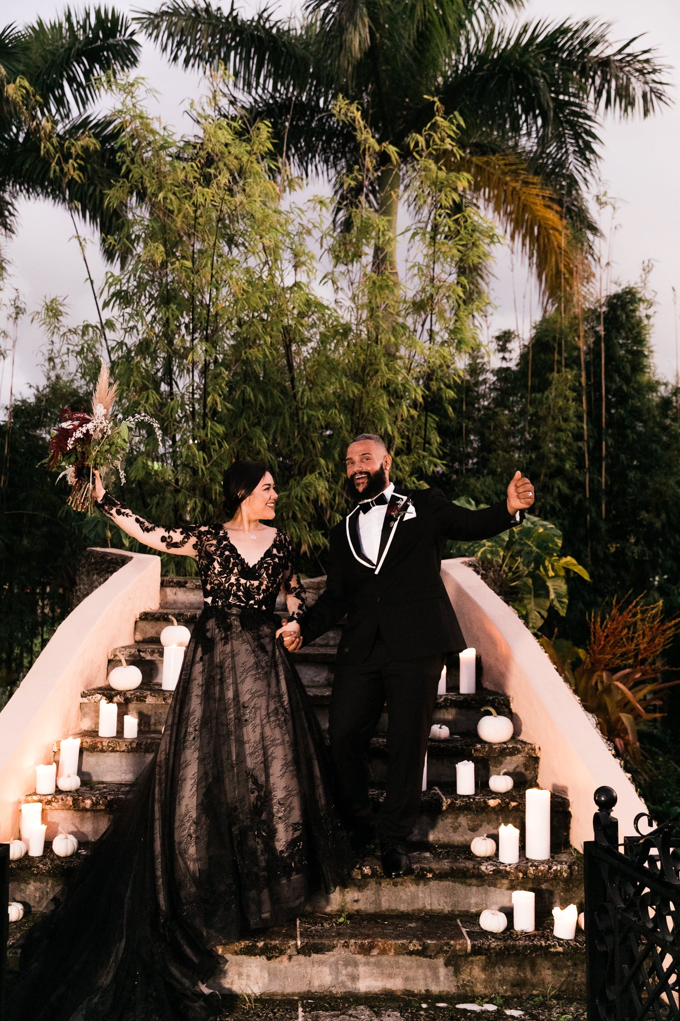 gothic creepy wedding dresses