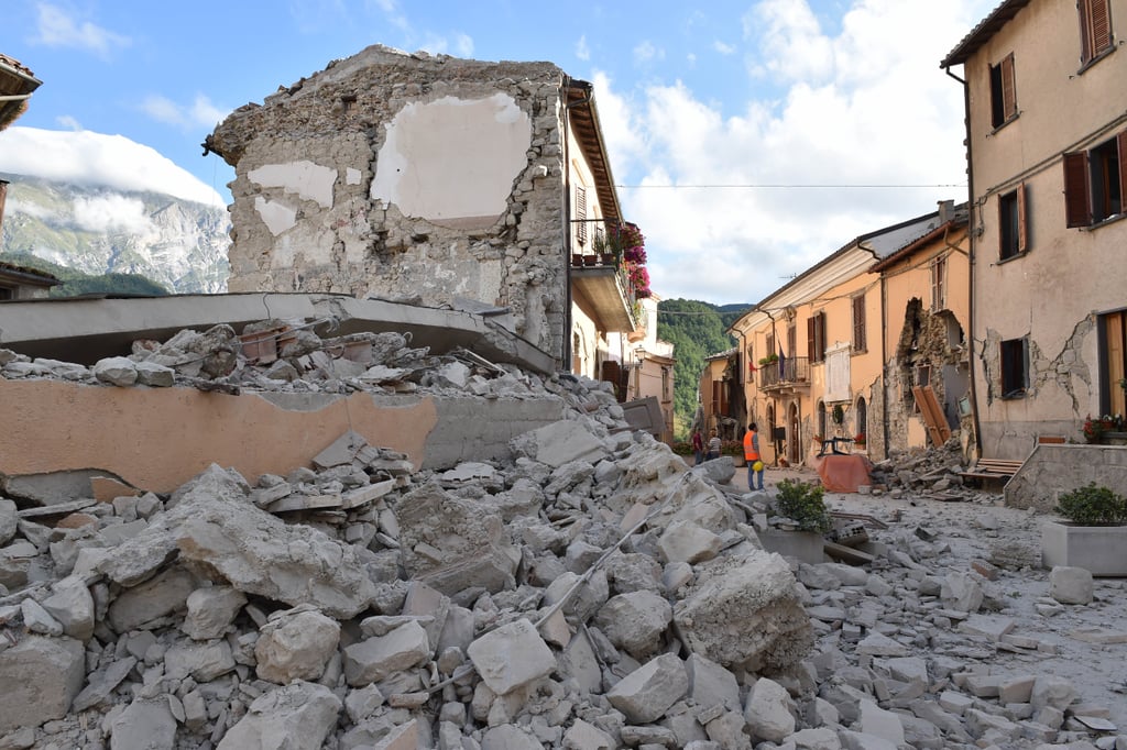 Italy Earthquake Photos 2016 POPSUGAR News