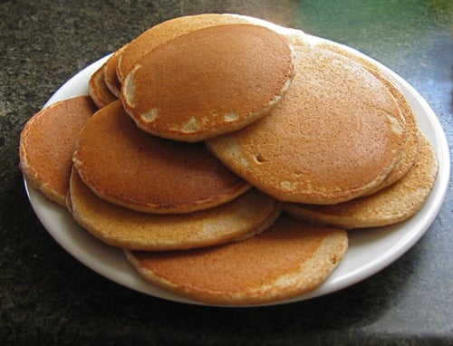 Healthy Recipe: Whole WheatCinnamon Pancakes POPSUGAR Fitness Healthy Recipe: Whole WheatCinnamon Pancakes POPSUGAR Fitness