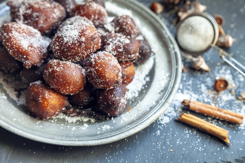 Buñuelos donuts are a popular Sephardic Hanukkah recipe.