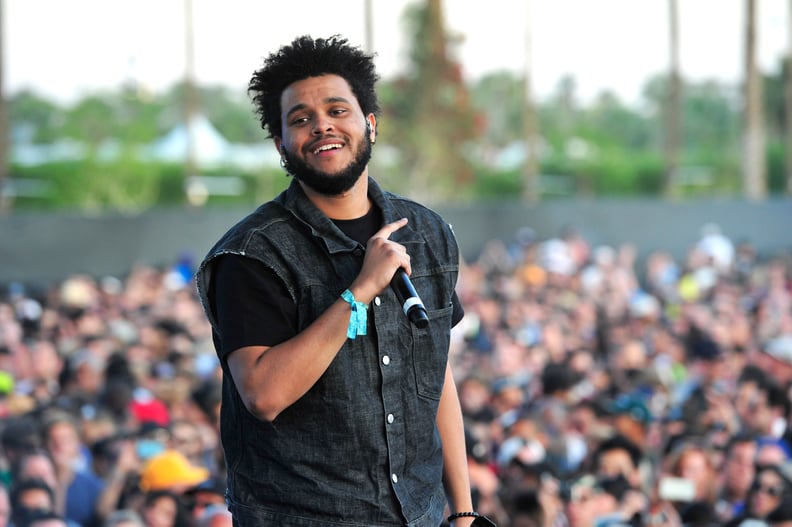 The Weeknd's Short Afro In 2012