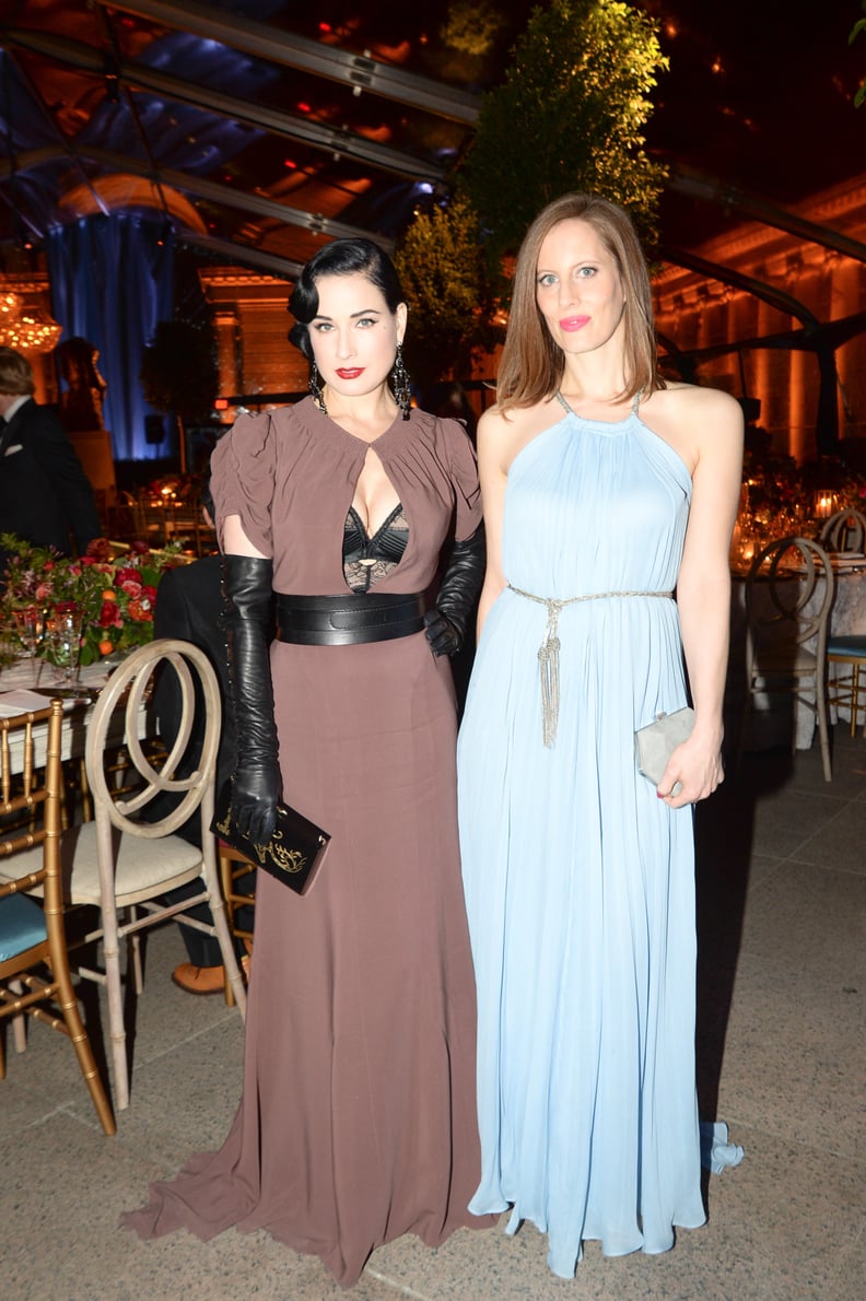 Dita Von Teese and Liz Goldwyn