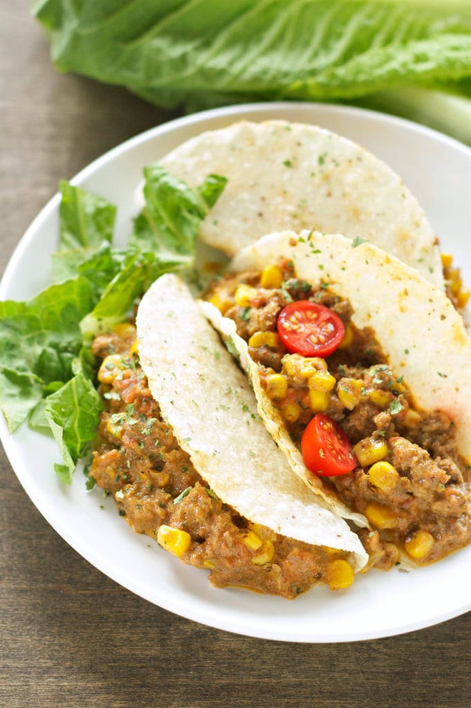 Cheesy Beef Tacos