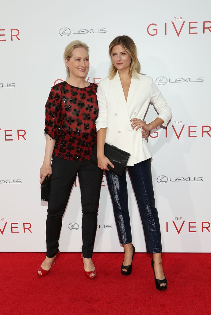 In 2014, Meryl and Louisa made a stylish pair at the NYC premiere of The Giver.