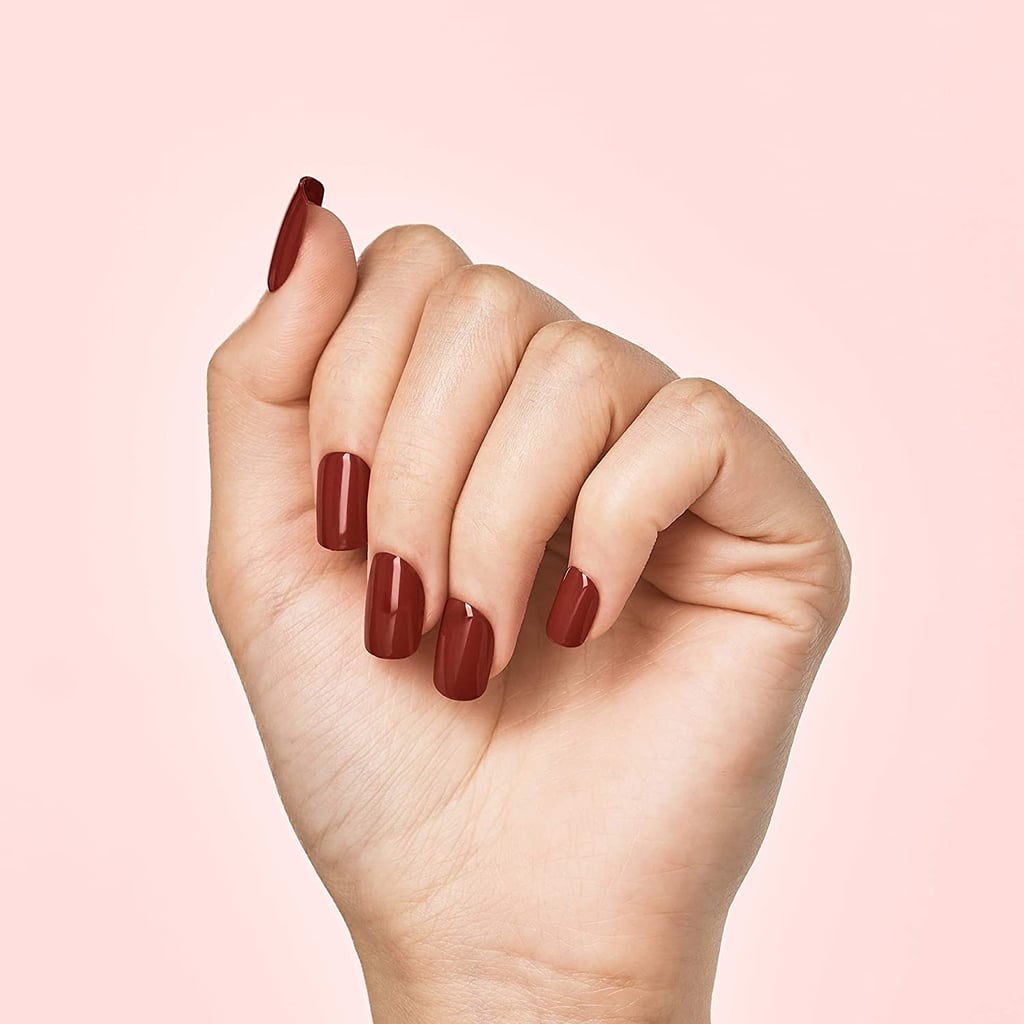 For a Timeless Red Mani: Kiss imPRESS Color Press-On Manicure in Espress(y)ourself