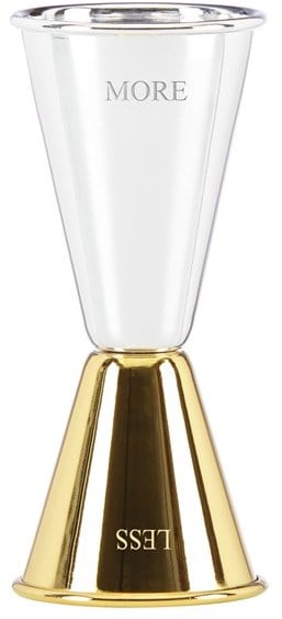 Kate Spade "Less/More" Jigger ($20)