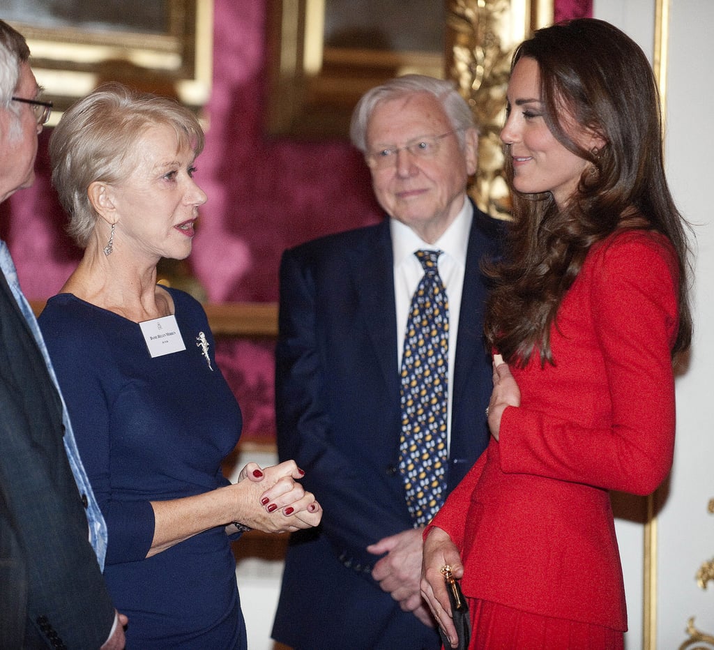 Kate caught up with Helen Mirren.