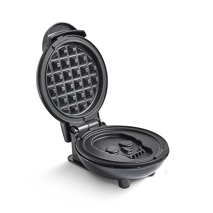 Dash Skull Mini Waffle Maker in Shimmer