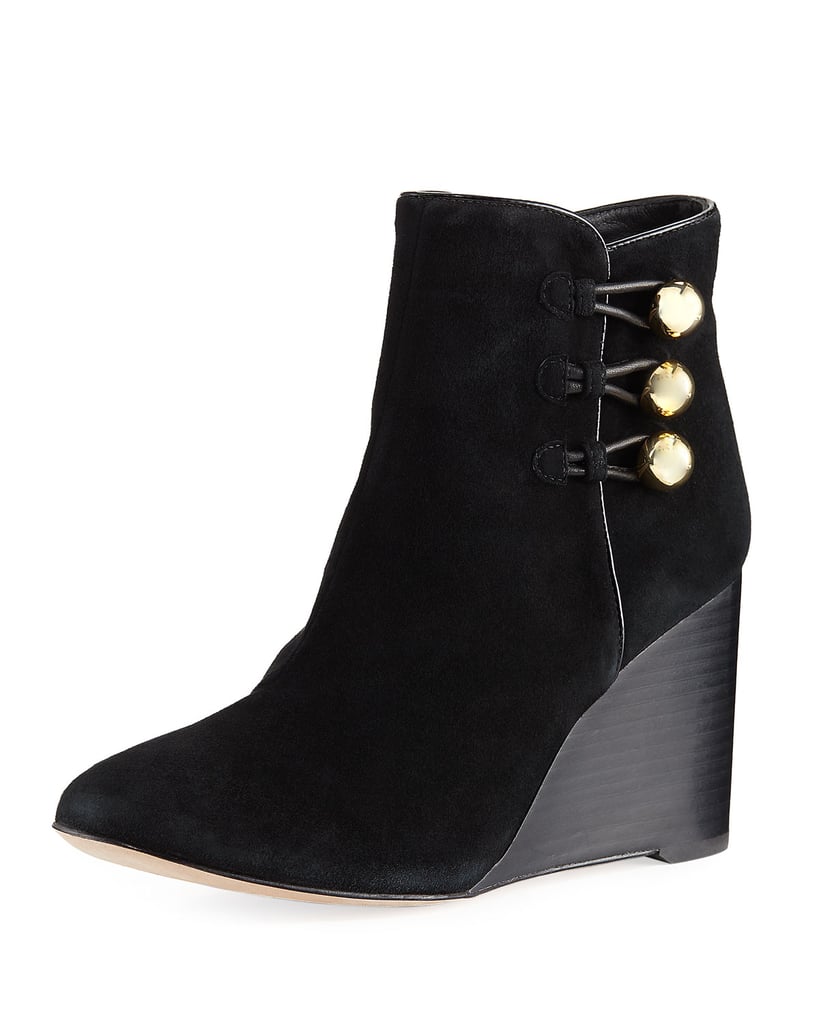 kate spade suede wedge