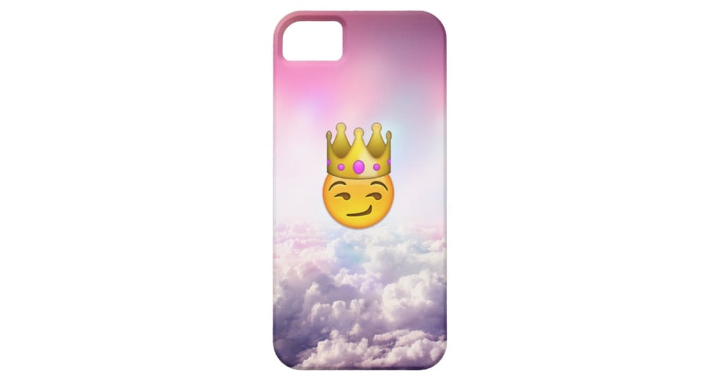 Smirk Crown Emoji Case For iPhone 5 Only