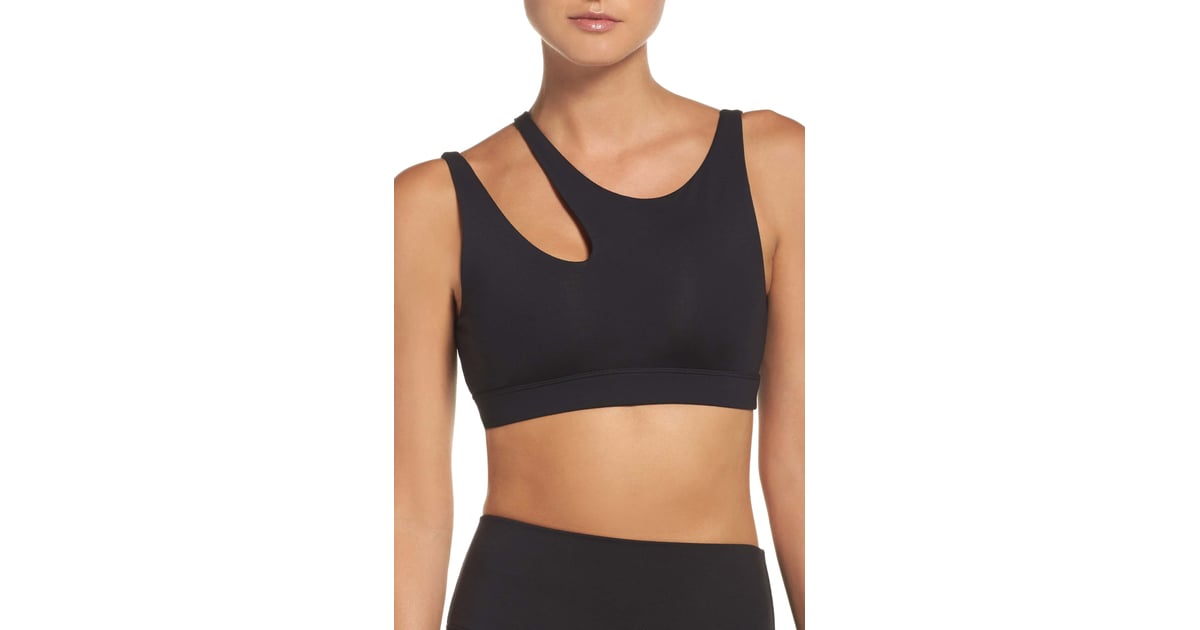 Alo Yoga Peak Asymmetrical Sports Bra Best Sports Bras For Yoga 2019