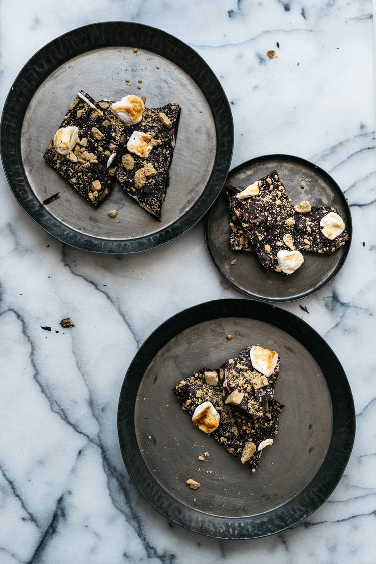 Toasted S'mores Bark