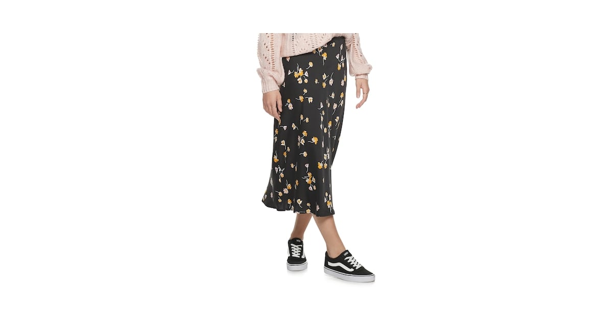 POPSUGAR Midi Skirt  9 Cute and Affordable Fall Outfits to Wear