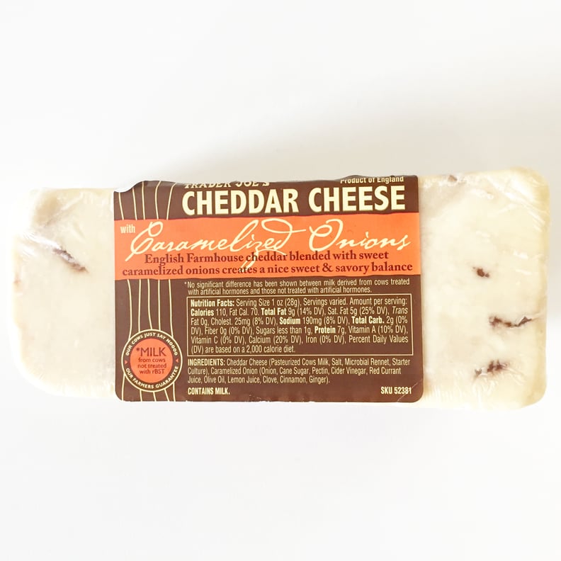 Best Trader Joe's Cheese: Cheddar With Caramelized Onions