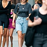 Style Your T-Shirt With: Shorts and Sneakers